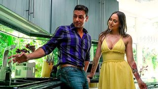 DirtyWivesClub Desiree Dulce Lets Her Husband Listen As She Fucks Handyman Pornmz